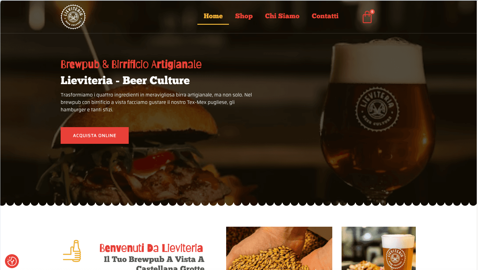 Lieviteria – E-commerce